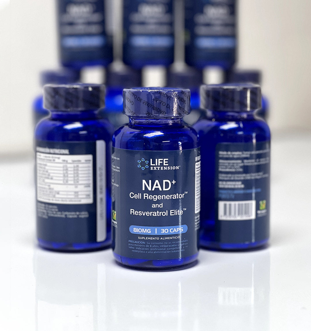 NAD + Cell Regenerator y Resveratrol